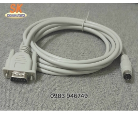 Cáp kết nối HMI Delta DOP – PLC Mitsubishi FX ( DOP - FX)