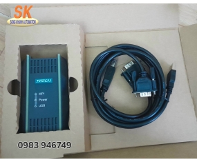 Cáp lập trình PLC Siemens USB-MPI cho S7-200/300/400 mã 6ES7972-0CB20-0XA0