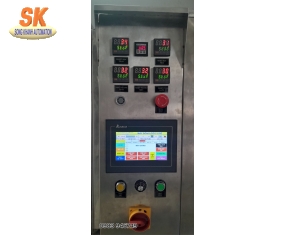Tủ điện máy đóng gói đứng ngàm vỗ