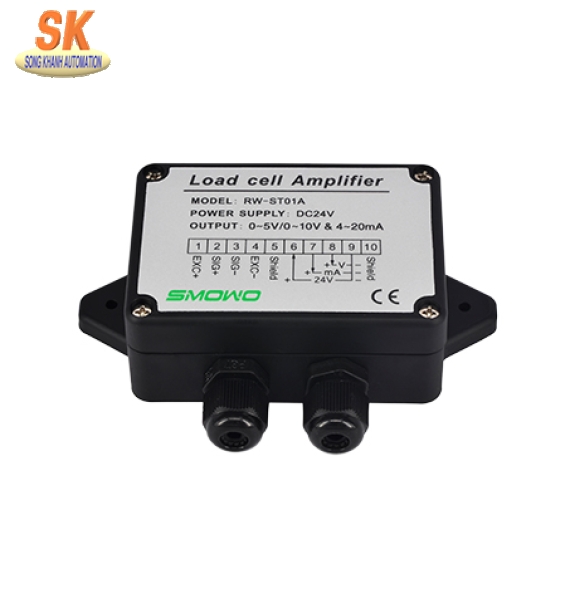 Bộ chuyển đổi tín hiệu loadcell sang analog 4-20mA, 0-10V, 0-5V RW-ST01A