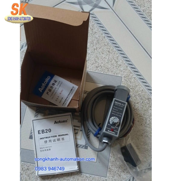 Cảm biến màu EB20G-C3 hiệu Aotoro
