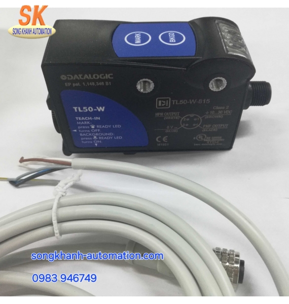 CẢM BIẾN ĐỌC MÀU DATALOGIC TL50-W-815