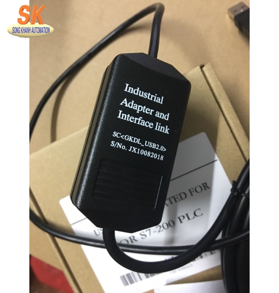 Cáp lập trình PLC Siemens USB-PPI