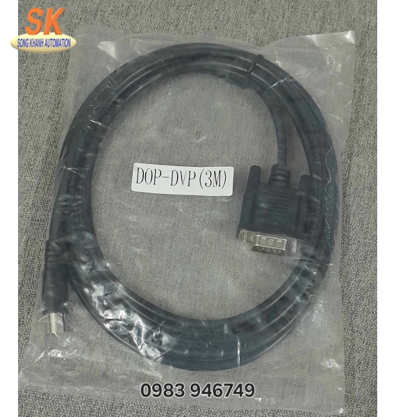Cáp Kết Nối HMI Delta DOP – PLC Delta ( DOP - DVP)
