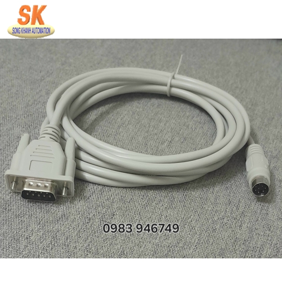 Cáp kết nối HMI Delta DOP – PLC Mitsubishi FX ( DOP - FX)