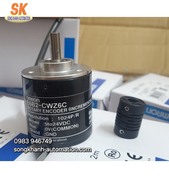 Bộ mã hoá vòng quay Encoder Omron E6B2-CWZ6C 1024P/R