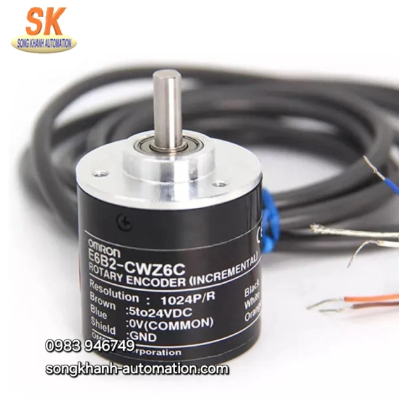 Bộ mã hoá vòng quay Encoder Omron E6B2-CWZ6C 1024P/R