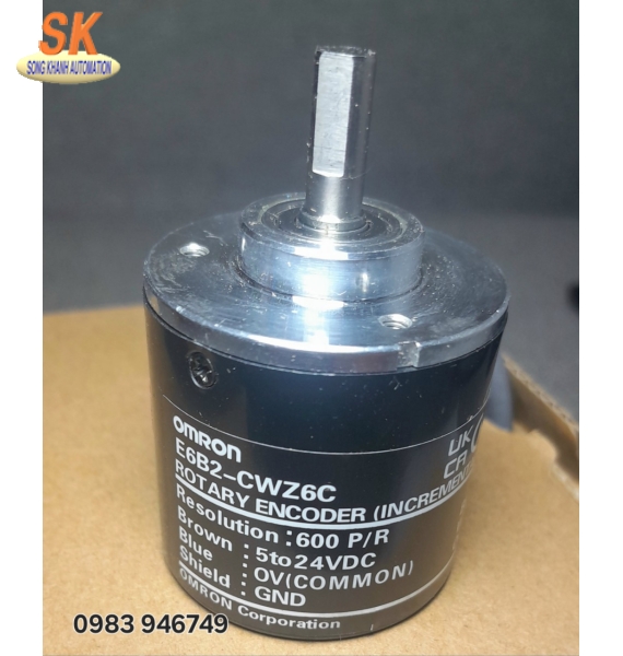 Bộ mã hoá vòng quay Encoder Omron E6B2-CWZ6C 600P/R