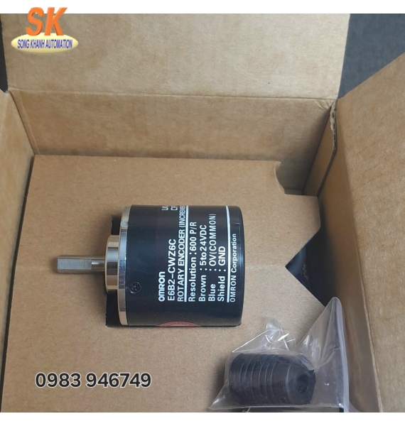 Bộ mã hoá vòng quay Encoder Omron E6B2-CWZ6C 600P/R
