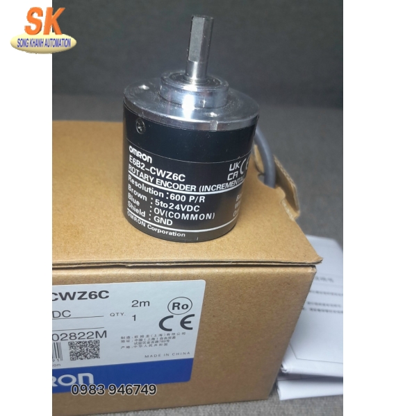 Bộ mã hoá vòng quay Encoder Omron E6B2-CWZ6C 600P/R