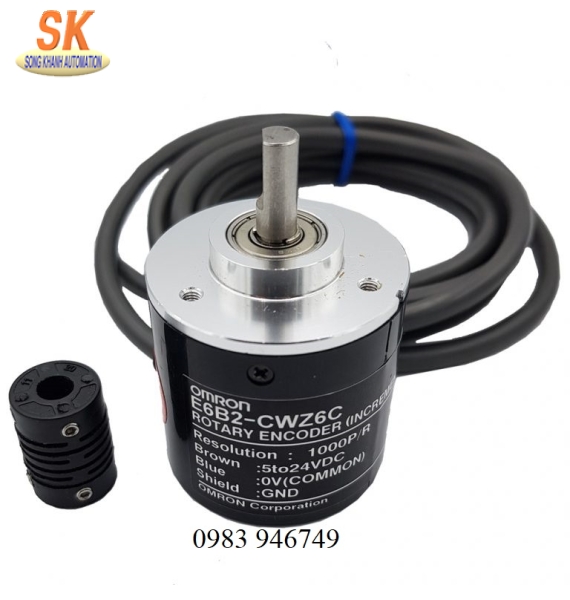 Bộ mã hoá vòng quay Encoder Omron E6B2-CWZ6C 1000P/R