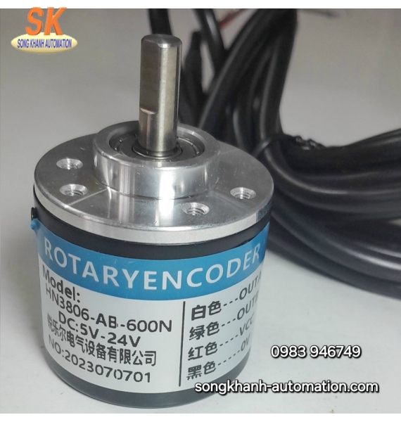 Bộ mã hoá vòng quay ENCODER 600 P/R