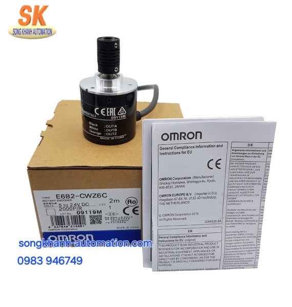 Bộ mã hoá vòng quay Encoder Omron E6B2-CWZ6C 2000P/R