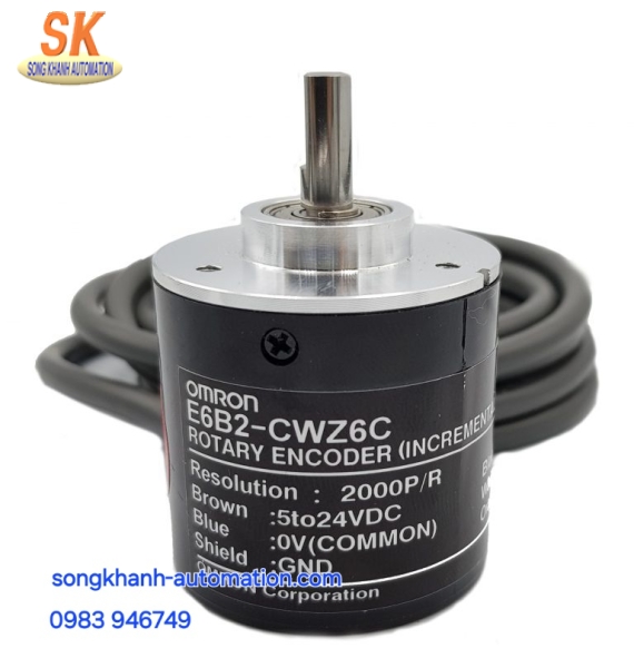 Bộ mã hoá vòng quay Encoder Omron E6B2-CWZ6C 2000P/R