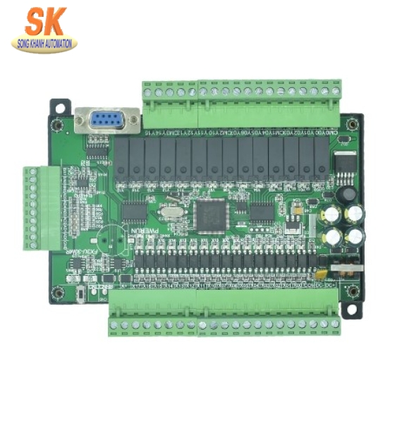 Board PLC Mitsubishi FX3U-30MR-6AD2DA