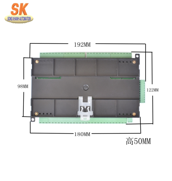 Board PLC Mitsubishi FX3U-48MT-6AD2DA