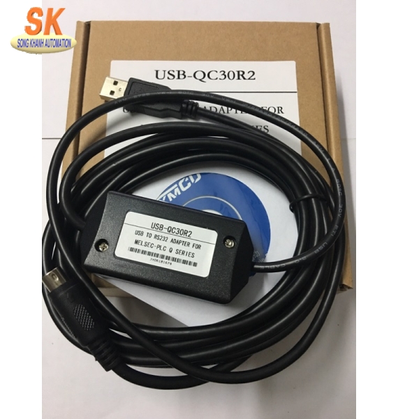 Cáp lập trình USB-QC30R2 cho PLC Melsec Q