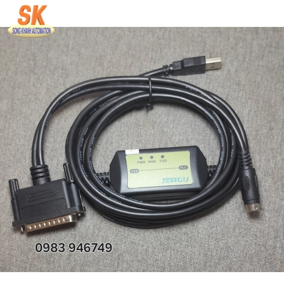 Cáp lập trình PLC Mitsubishi USB-SC09